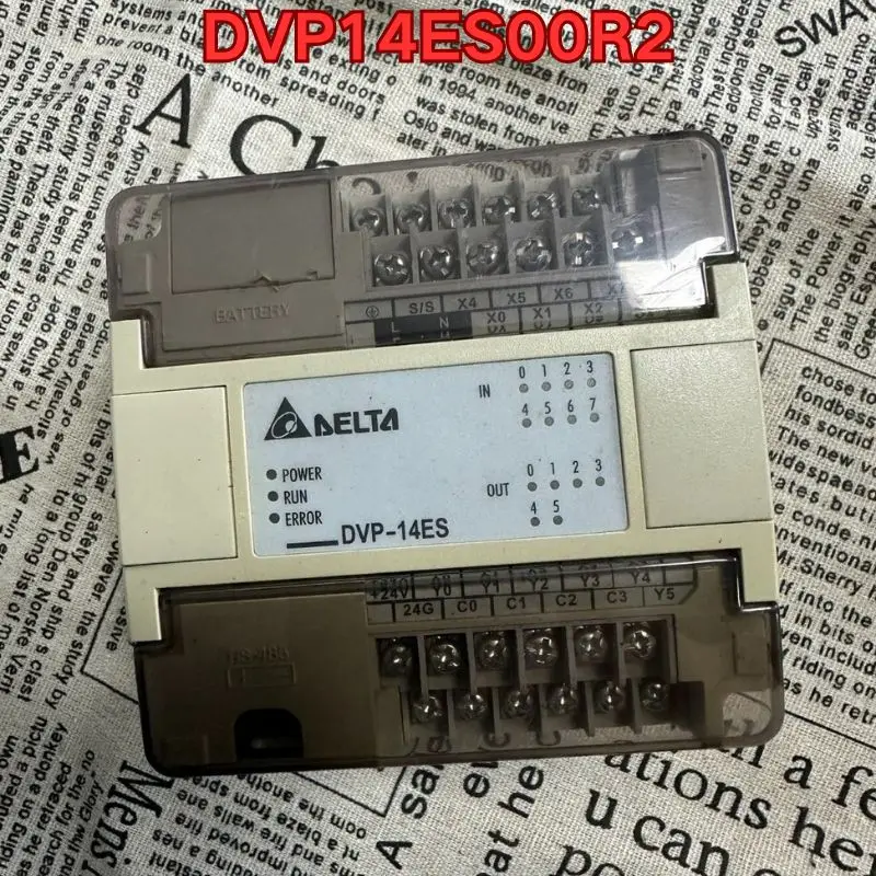 

Second-hand PLC module DVP14ES00R2 function test is normal