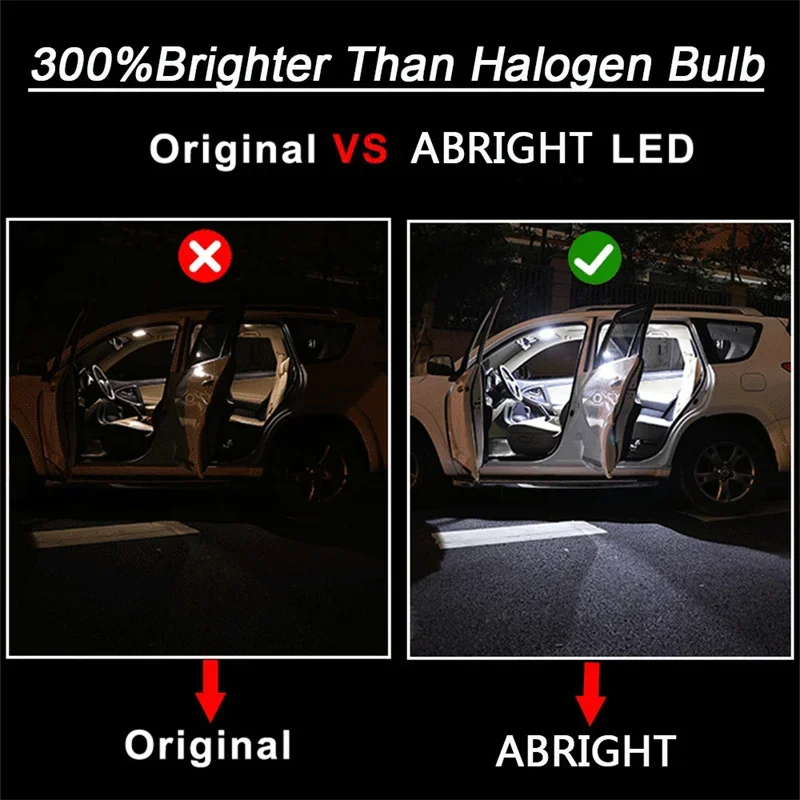 Car LED Interior Light Canbus For Volkswagen VW Touareg 7L 7LA 7L6 7L7 7P 7P5 7P6 2003 2004 2005 2006 2007 2008-2018 Accessories