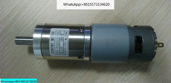 

775 planetary gear reducer motor 42 gearbox high torque reducer motor 24V reversible SUNTRY