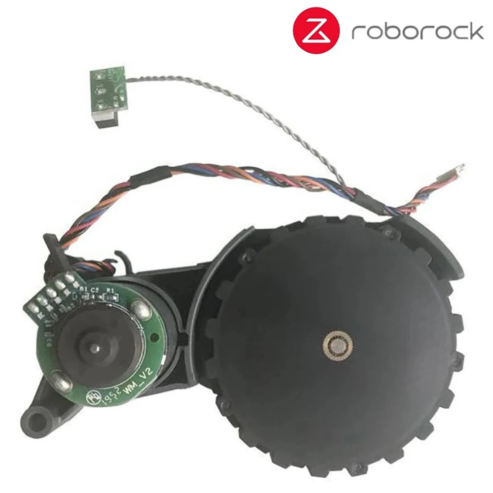 Roborock S5 MAX S50 MAX S55 MAX S6 Pure S7, Aksesori roda penyedot debu, suku cadang roda berjalan kanan dan kiri