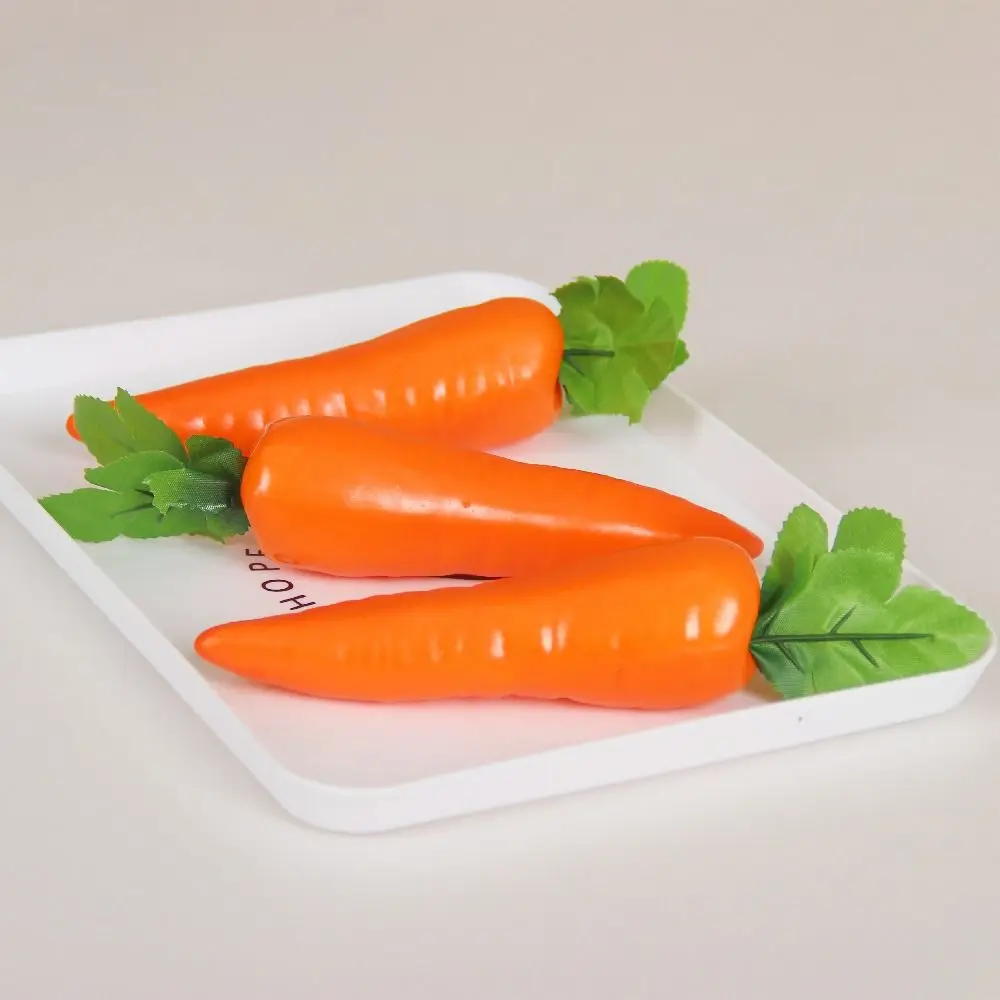 New Home Decoration Simulation Carrot Foam Lifelike Carrot Model Environmental Protection False Fruit Vegetable