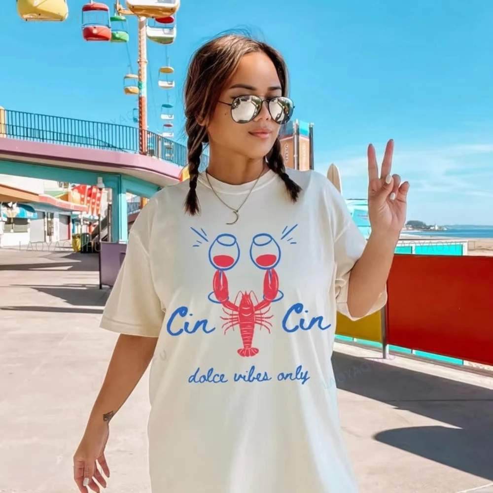 

Футболки с эстетическим рисунком Bster New England Fisherman, прибрежные пляжные футболки для путешествий, подарок для влюбленных, хлопковые топы высокого качества с короткими рукавами