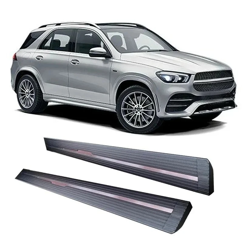 

NEW Side Step Bar Pedals For GLC X253 2019 2020 2021 2022 Electric Motor Automatic Switch Closed Running Boards