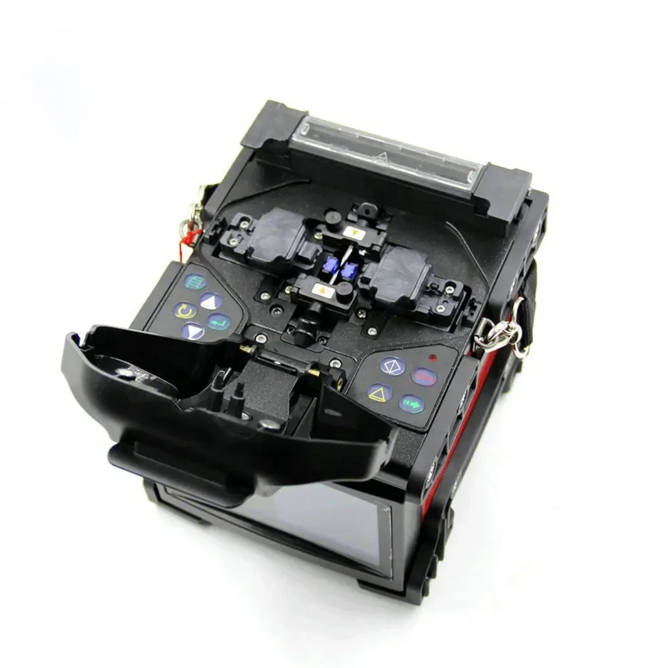 2025 رائجة البيع العلامة التجارية الجديدة DVP-740 FTTH متعدد اللغات الألياف البصرية الانصهار جهاز الربط DVP آلة لحام الجذع FTTX 740D