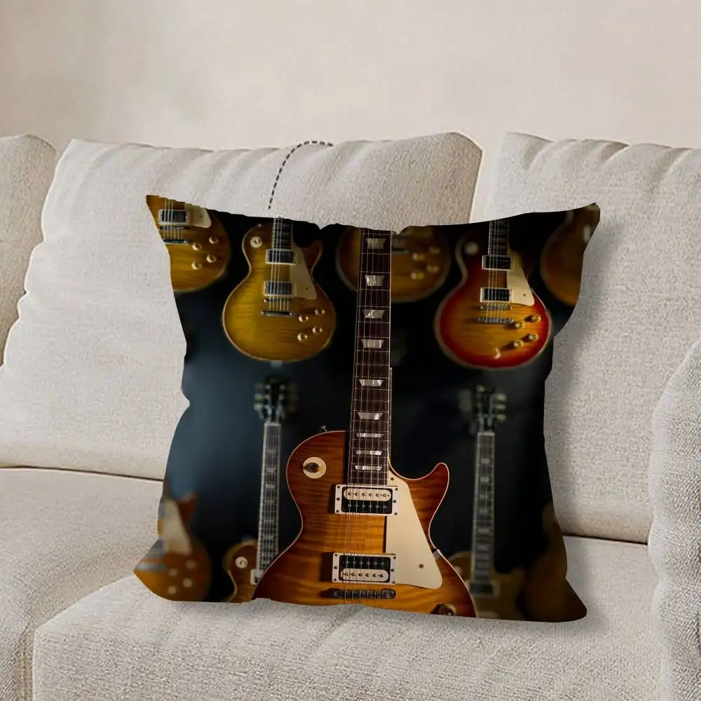 Korean T-Trend G-GuitarS pillow cover living room sofa cushion cover bedroom room bed pillow cover home decoration