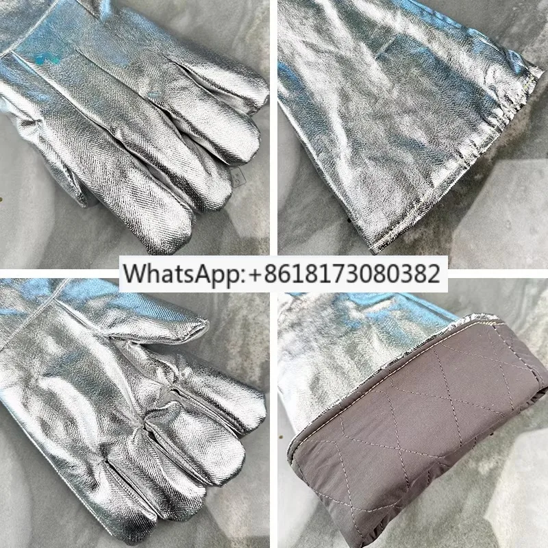 

Удлиненные термостойкие и теплоизоляционные перчатки для защиты SWS-592 GW2431-2024