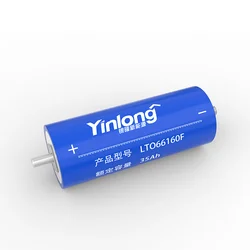 2.3V 35Ah battery original Yinlong LTO66160 10C discharge lithium Titanate batteries DIY 12V 24V low temperature resistant