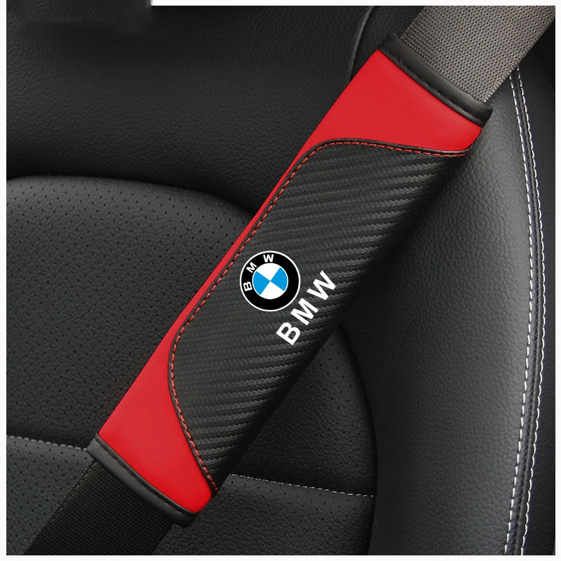 Car Seat Belt Cover Shoulder Protector Cushion Pad For BMW X1 X3 X4 X5 E46 E90 F20 E60 E39 F10 M1 M2 M3 M5 M6 E87 Accessories - view 2