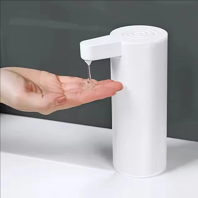 New stainless steel automatic sensor soap dispenser hotel home mobile phone washing machine smart dish soap machine USB charging view 4