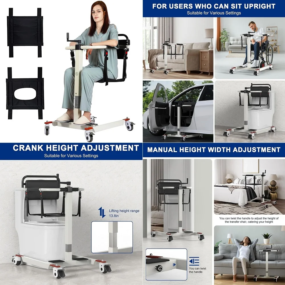 

Electric Wheelchairs for Adults, Foldable Motorized Wheelchair for Seniors, 350 Lbs Capacity, 15 Miles Longer Travel Range, All