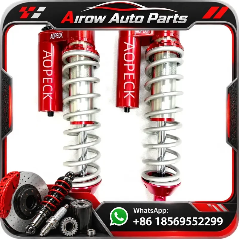 4X4 Off Road Suspension Piggyback Coilover 8 Inch Steel Aluminum For Shock Absorber Blue Durable Auto Parts