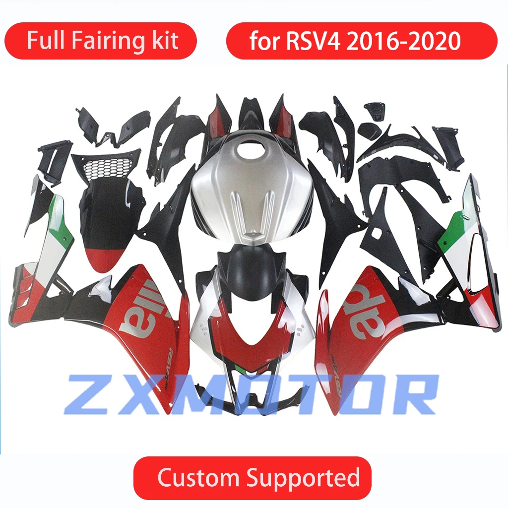 

Комплект обтекателей для мотоцикла Aprilia RSV4 1000 2016-2020 годов выпуска, неоригинальный комплект панелей обтекателей