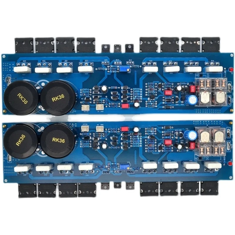 TTC5200 TTA1943 HIFi 500W + 500W Placa amplificadora de áudio doméstico classe AB de alta potência
