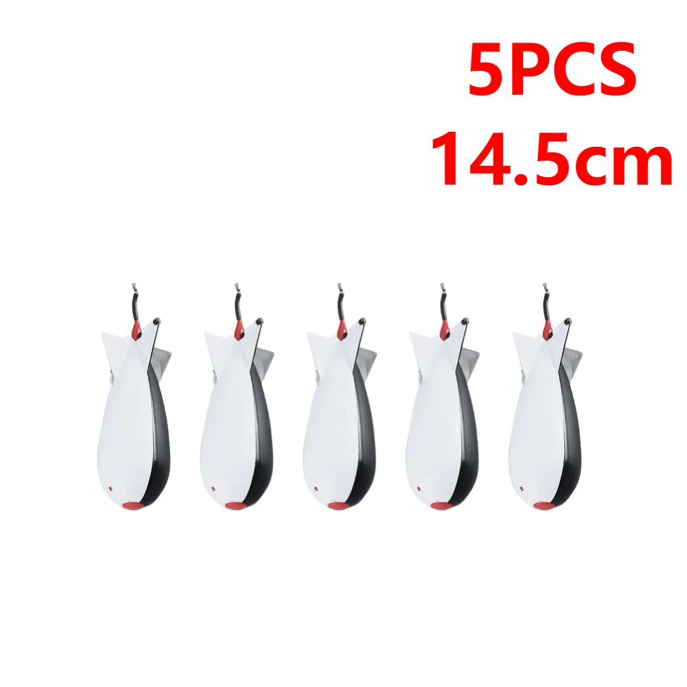 2-10pcs Carp Fishing Rocket Feeder Spod Bomb Float Lure Bait Holder Container Spomb Pellet Feeders Position Fishing Accessories image 3