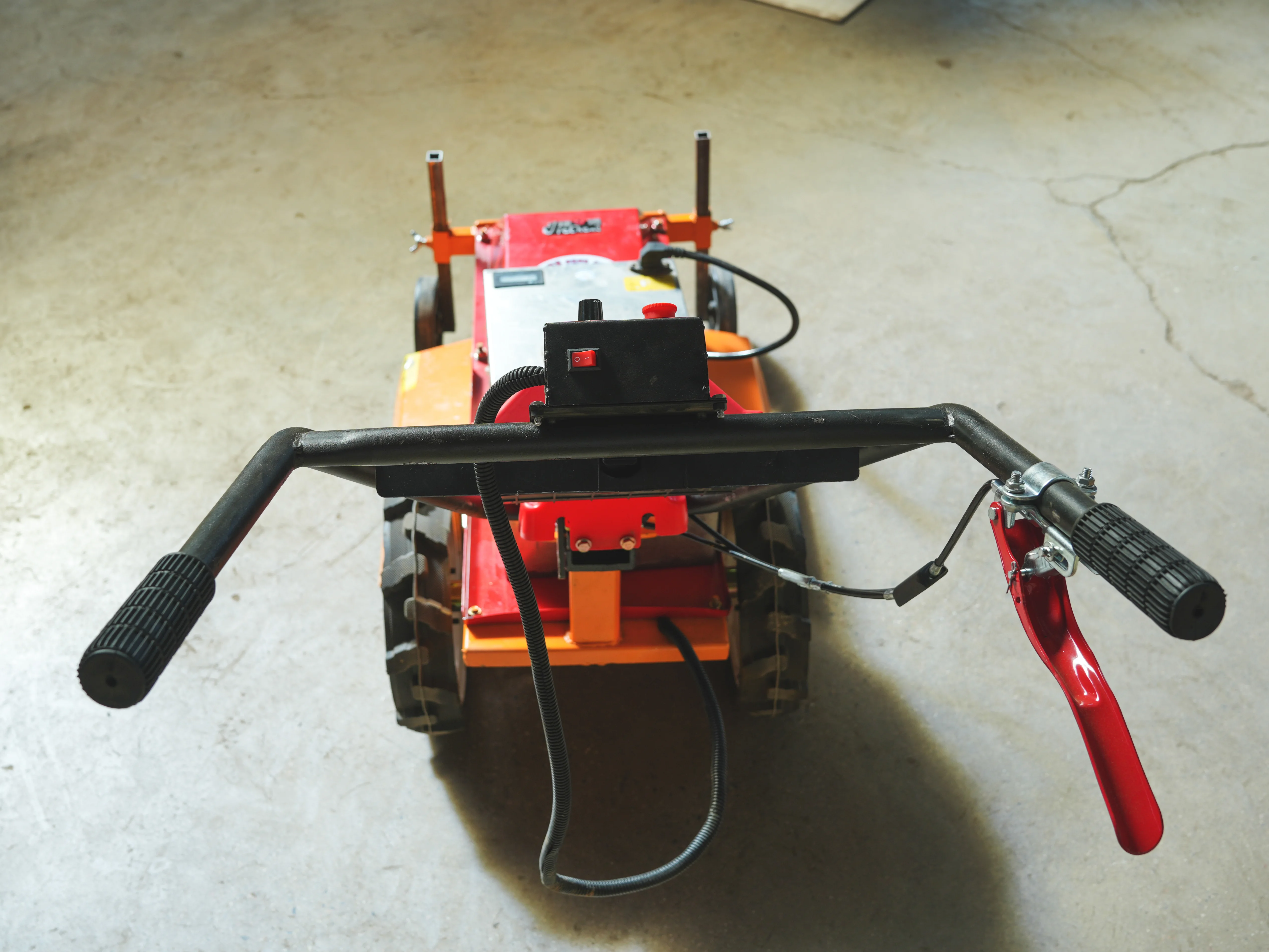 Alça ajustável de 7 velocidades portátil puro elétrico de grau industrial diy cortador de grama sem fio com fonte de alimentação da bateria