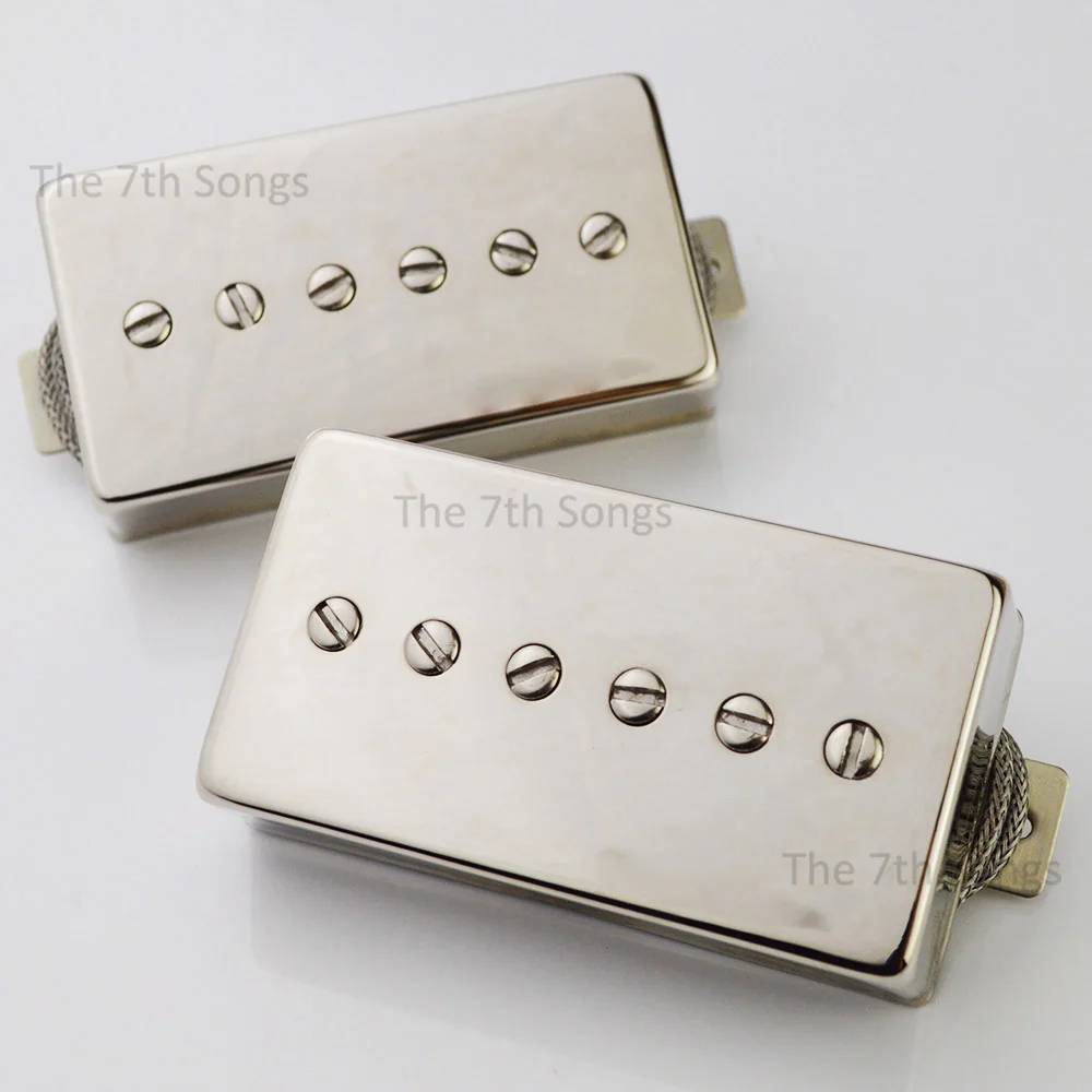 Alnico 2 P90 Phat Ca* Pickup Single Coil Vintage 90 Pickup for Electric Guitar Chrome / Nickel / Gold image 3