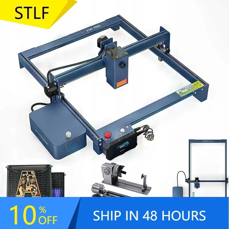 

Xiangyin A30 X30 S30 Pro 160w Engraver Cutter With F1 Worktable Panel R3 PRO Rotary Roller Extension Kit Large S