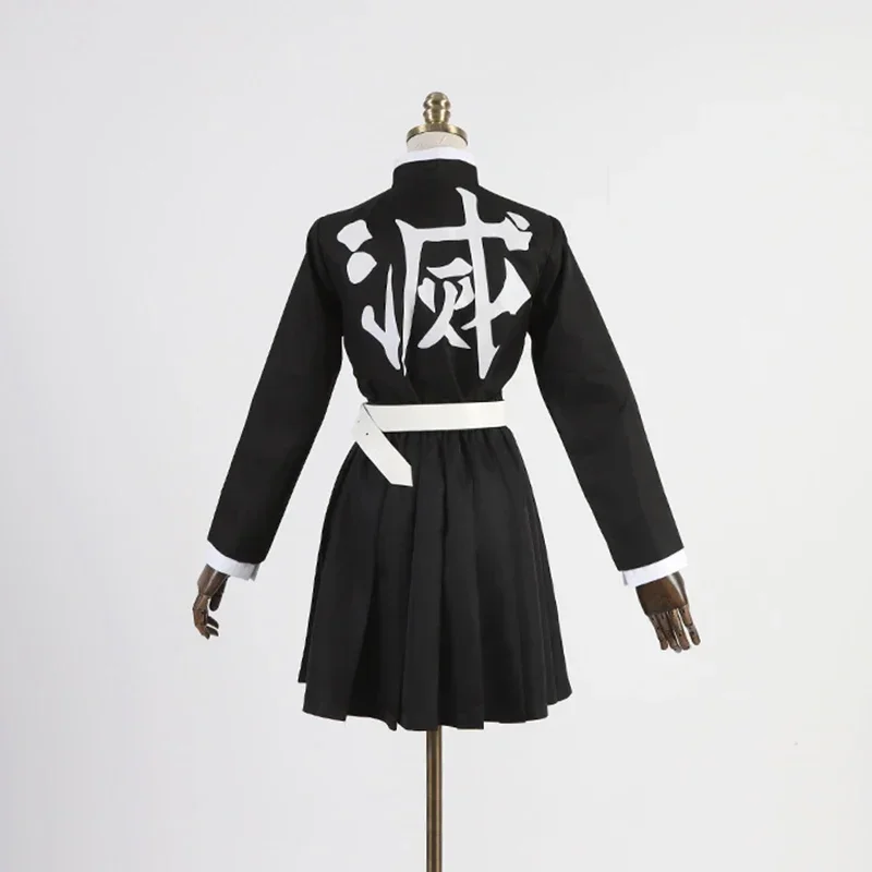 Disfraz de Cosplay de Anime Demon Slayer, traje de kimono Kanao Tsuyuri Kanawo para mujer, Halloween