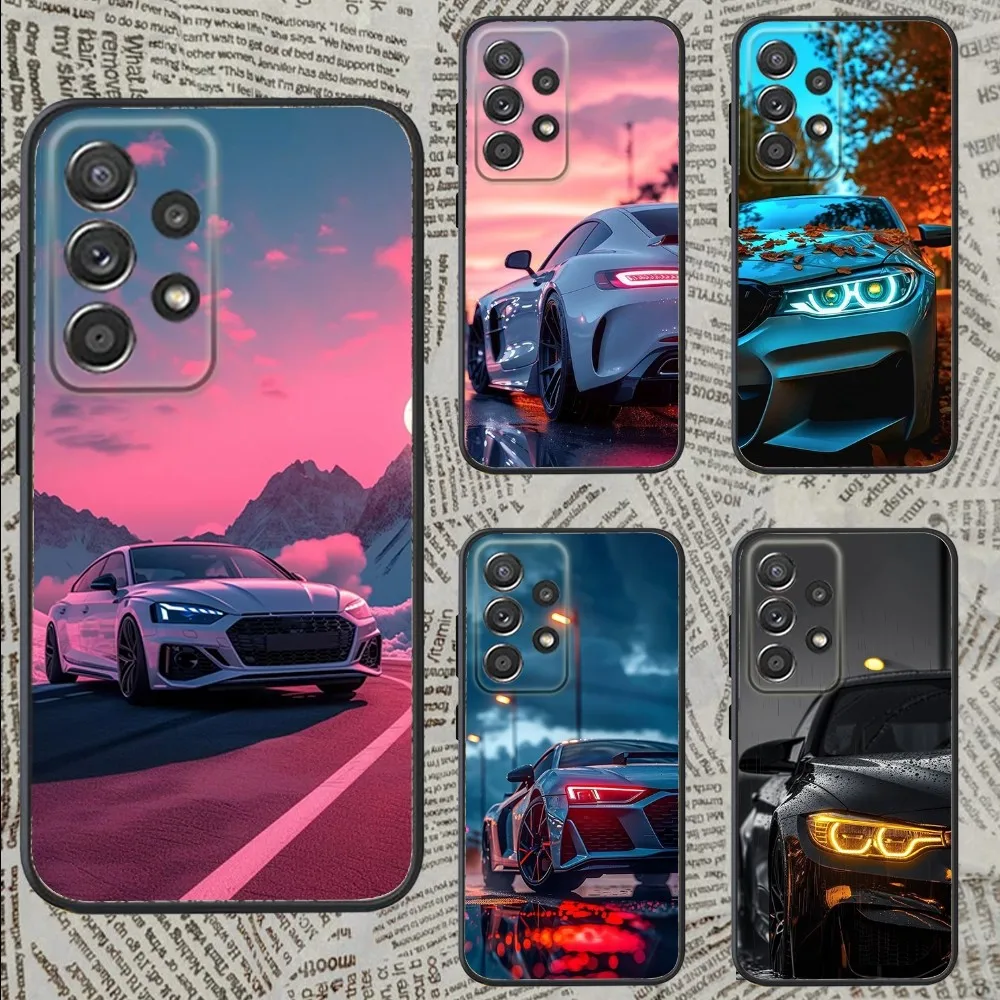 

Sport Car For A-Audi-is R-S Phone Case For Samsung S25,S24,S21,S22,S23,S30,Ultra,S20,Plus,Fe,Lite,Note,10,9,5G Black Cover