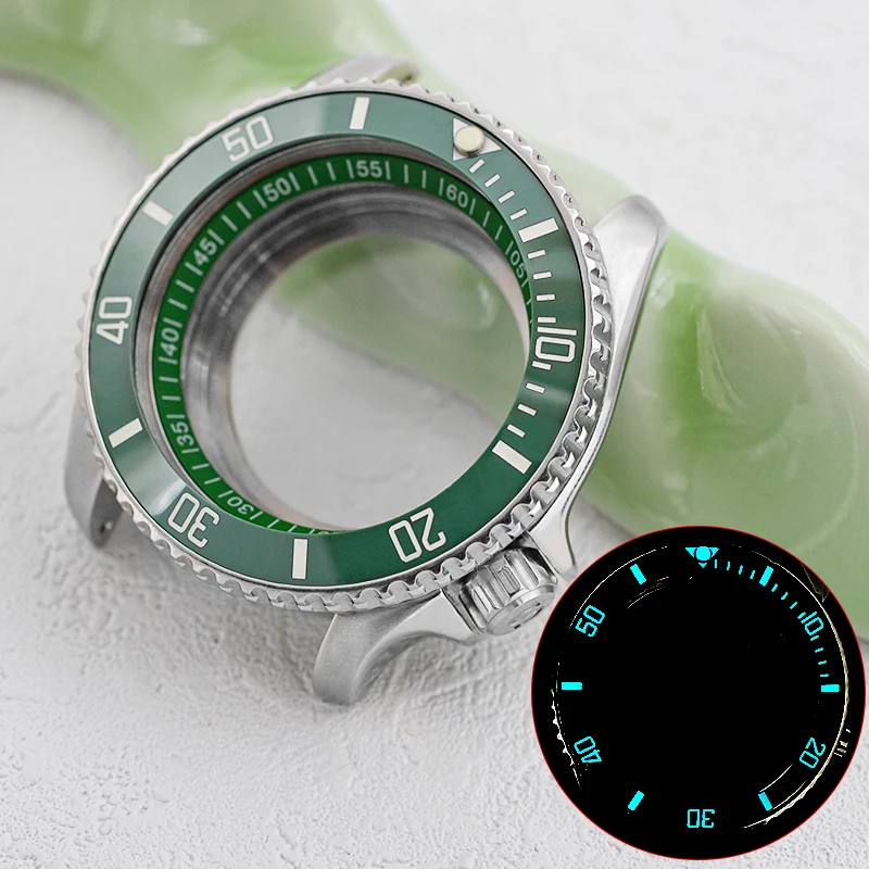 

41mm SKX007 SRPD Watch Case With NH35 NH36 4R35 7S26 Japanese Movement Compatible With Sapphire Glass Luminous Bezel Dive Case