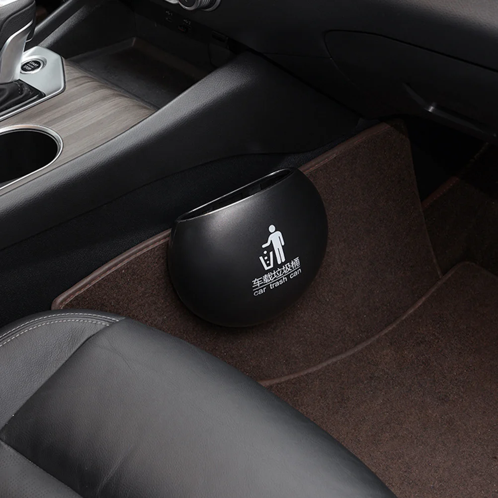

Waterproof Trash Can Hanging Design Smooth Surface Car Garbage Bin Portable Vehicle Trash Container For Seat Back Storage