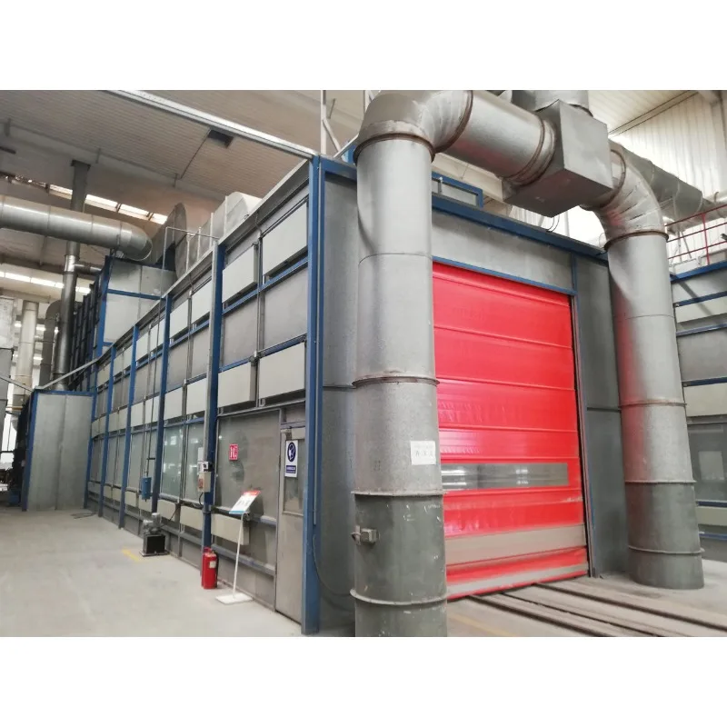 High Quality Sand Blast Room with Trolley Car for Sale Heavy-duty Sandblasting Room Industrial Abrasive Blasting Booth