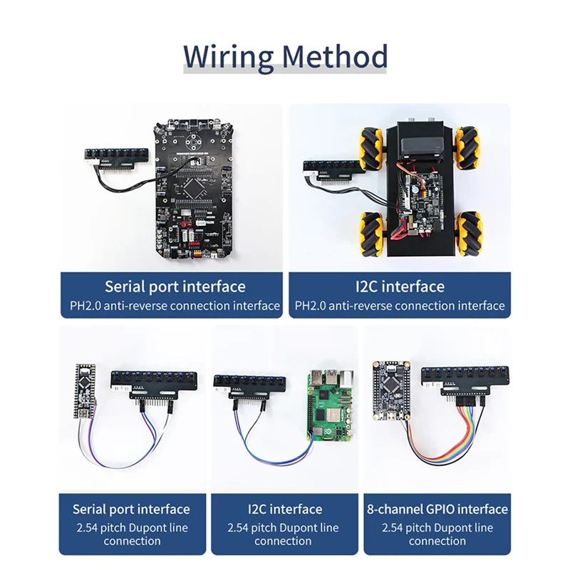 Y43A-2PCS 8 Channel High Precision Electronic Infrared Line Tracking Sensor Module Support Automatic Calibration B