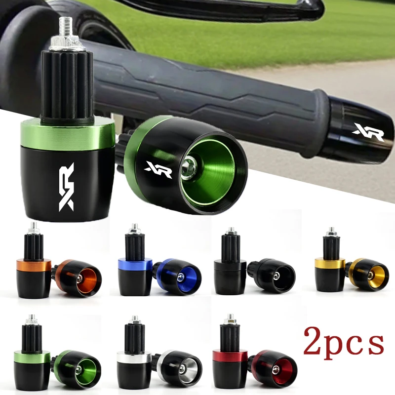 For Honda XR230MOTARD XR 230 250 400 125 2005-2025 Motorcycle Accessories Handlebar Grips Ends Handle Bar Cap End Plug 2PCS