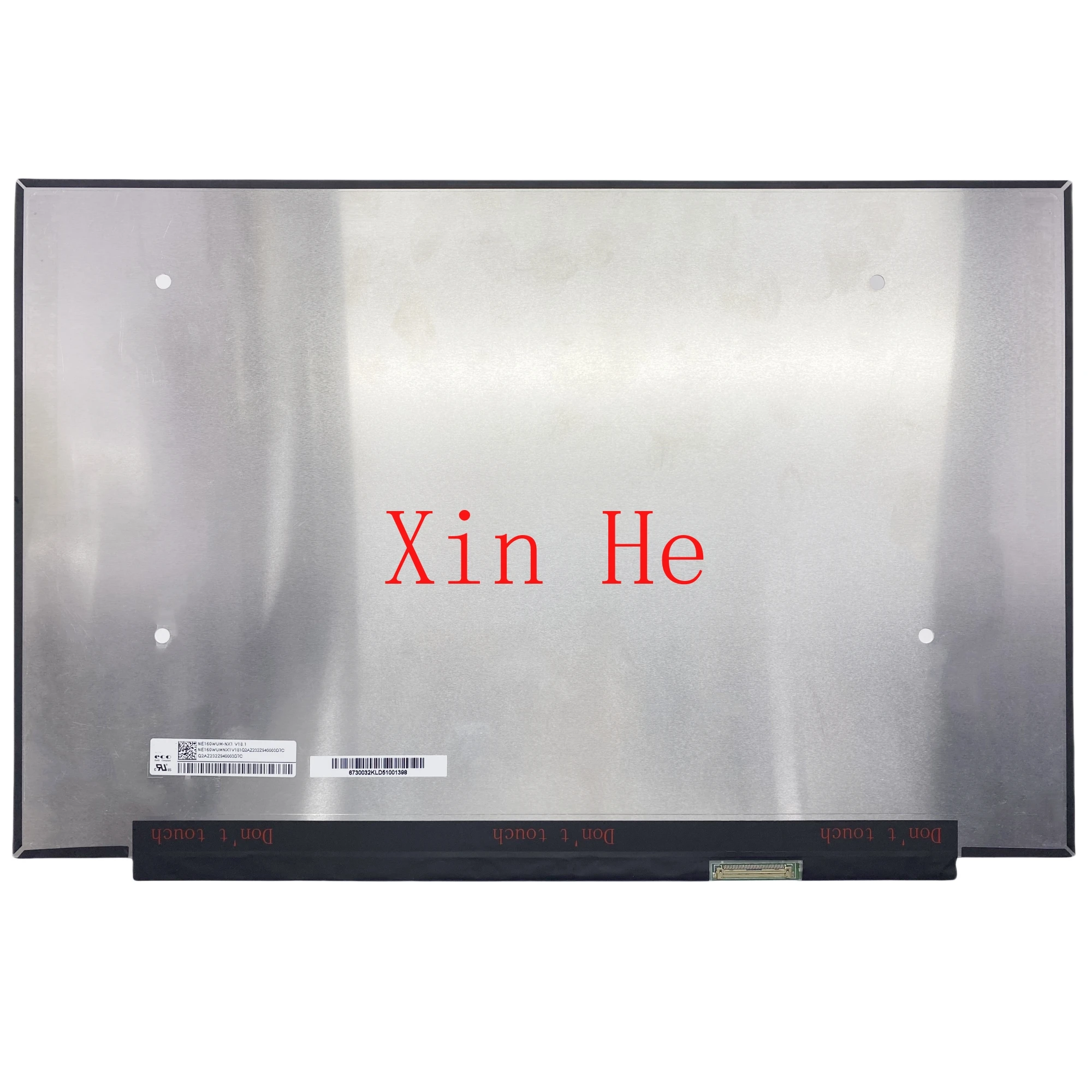 16.0'' 120Hz NE160WUM-NX1 NE160WUM NX1 Laptop LCD Screen Display Panel 1920*1200 EDP 40 Pins