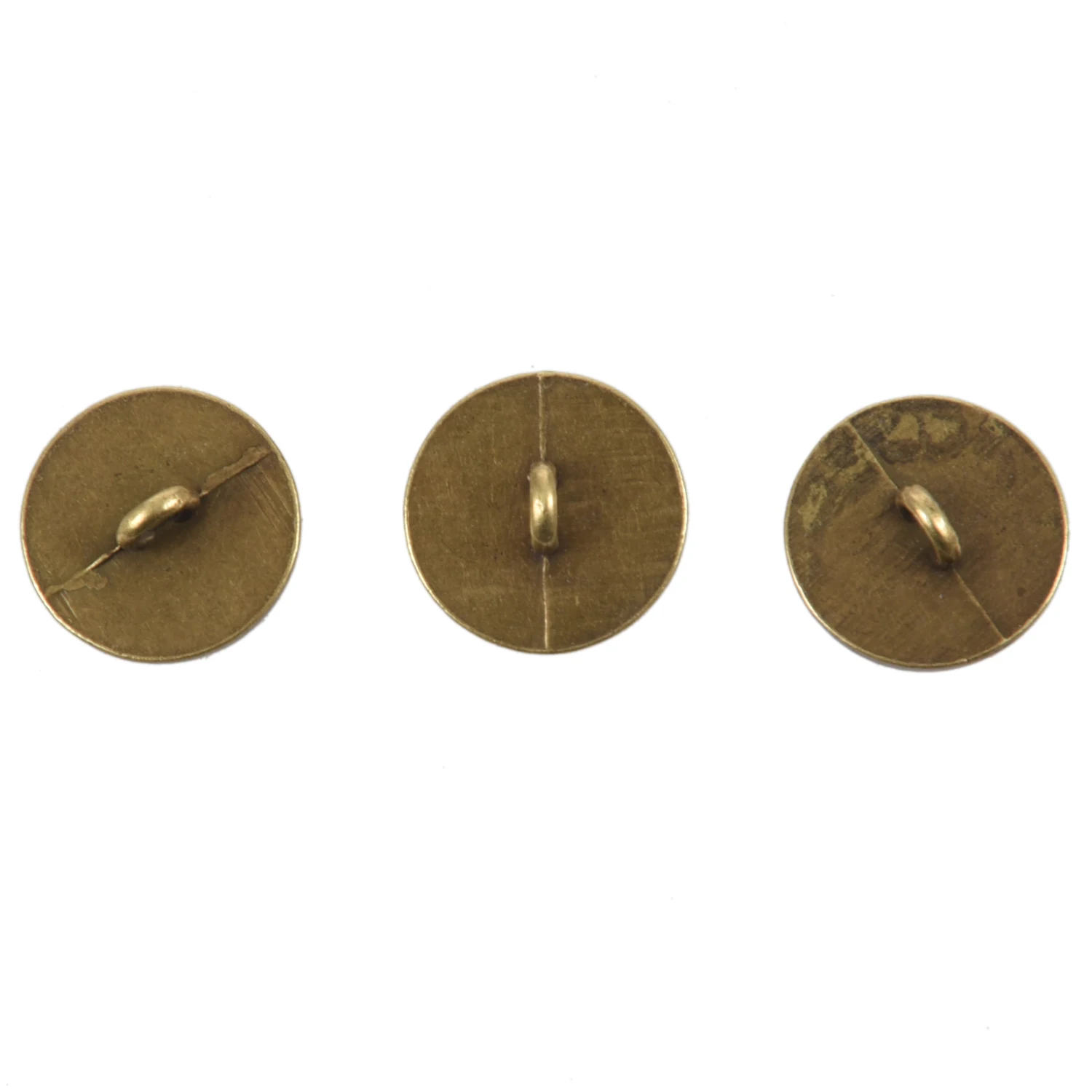 20PCs Zinc alloy Buttons Horse Head Carved Round Bronze Tone 15mm( 5/8 inch)Dia.