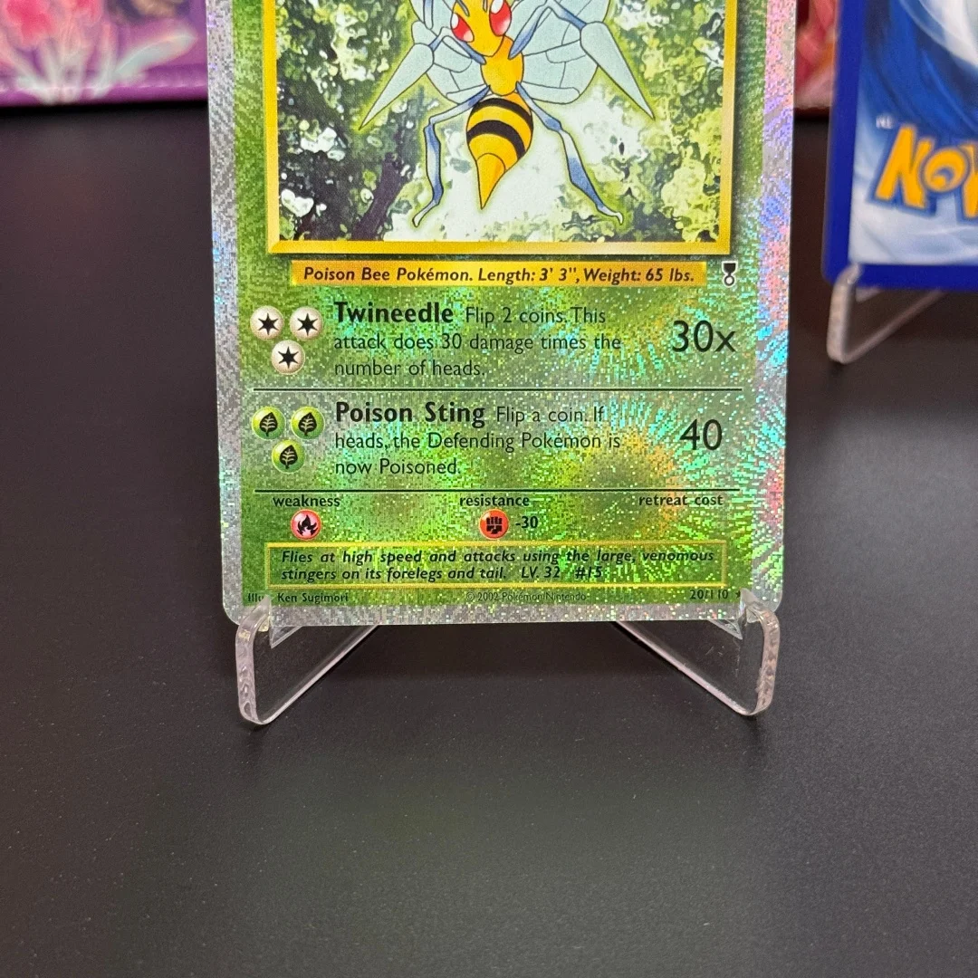 TCG English Beedrill Collection Cards #020 2002 Legendary Collection Reverse Holo Foil Cards