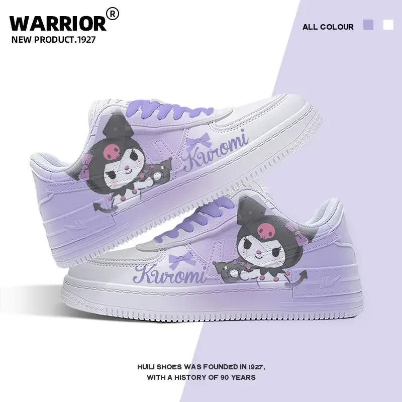 Kawaii Sanrio Women\'s Sneakers My Melody Cinnamoroll Hello Kitty Summer New Cute Casual Fashion Popular White Shoes Sneakers