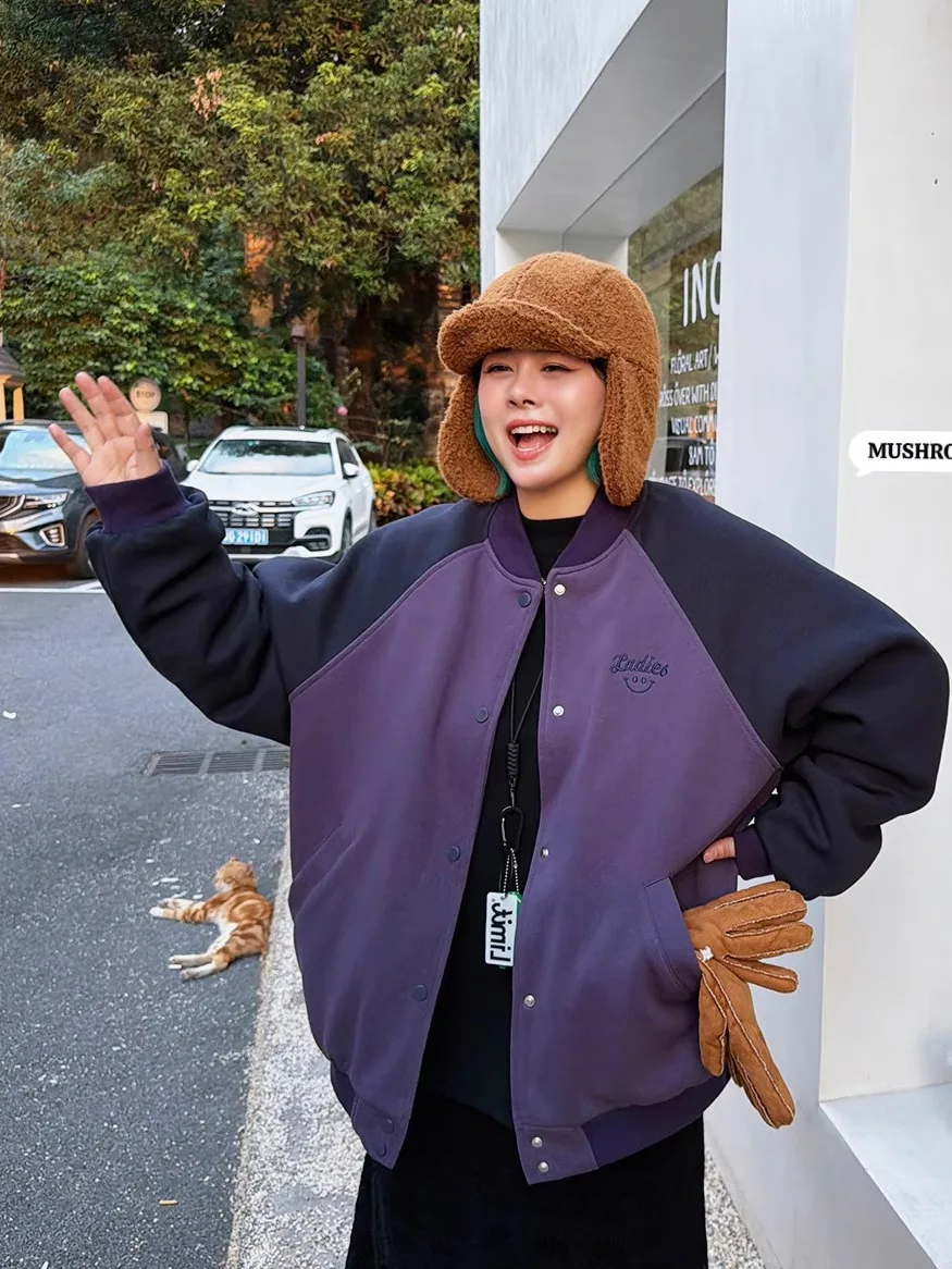 musoom-head-miss-2025-hiver-nouveau-sle-retro-polyvalent-decontracte-faion-coton-oulder-inserer-baseball-jaet-femmes