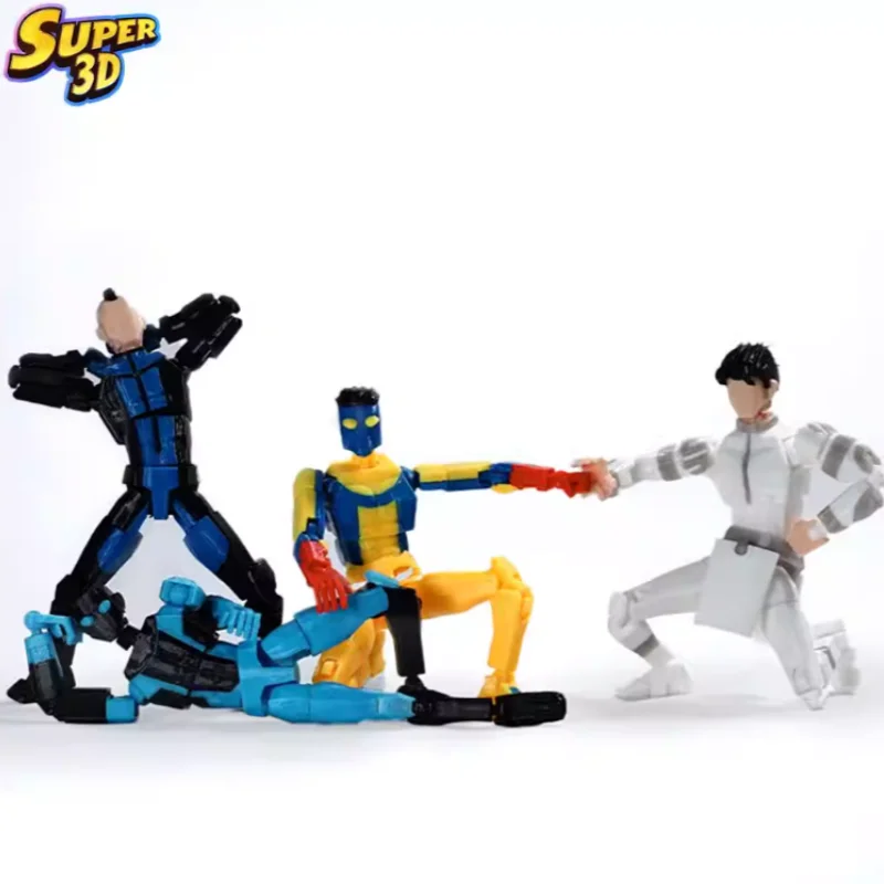 En stock, figurines d'action de la série Invincible imprimées en 3D, tous les jouets, modèle d'anime, Lucky Dummy 13, super-héros, ornements multi-articulés, jouet