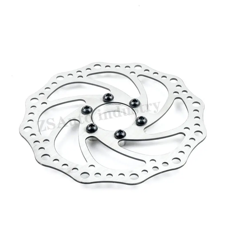 Package Mail 110mm 120mm 140mm 160mm 6-Inch Stainless Steel Rotor Disc Brake Mountain Road Cruiser Bicycle Parts