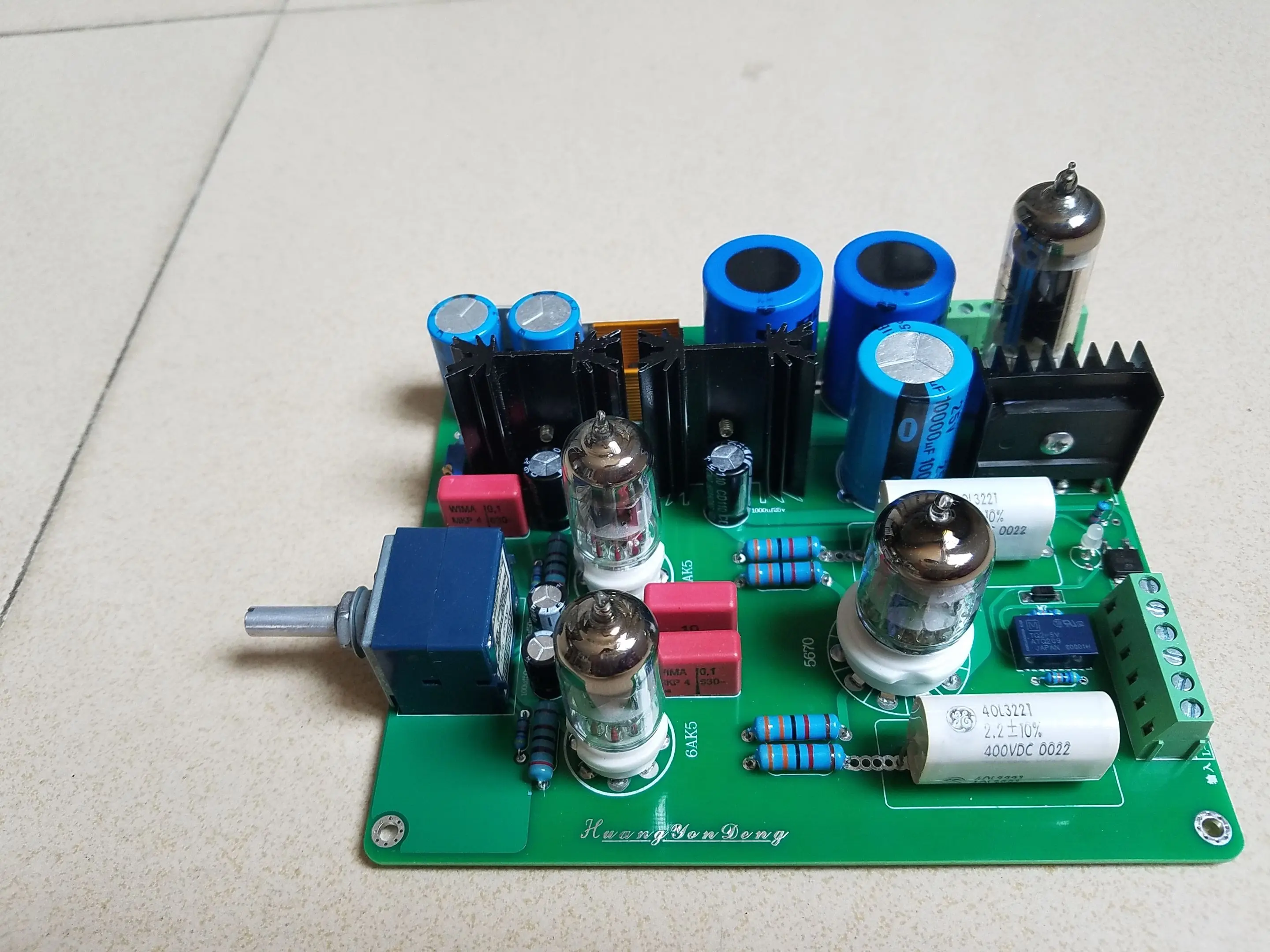 

Japan's Sudo's 6aK5/6J1/5670 front-level board bile front-level board dual 150-220V100ma, 8V2A, 6.3V1A