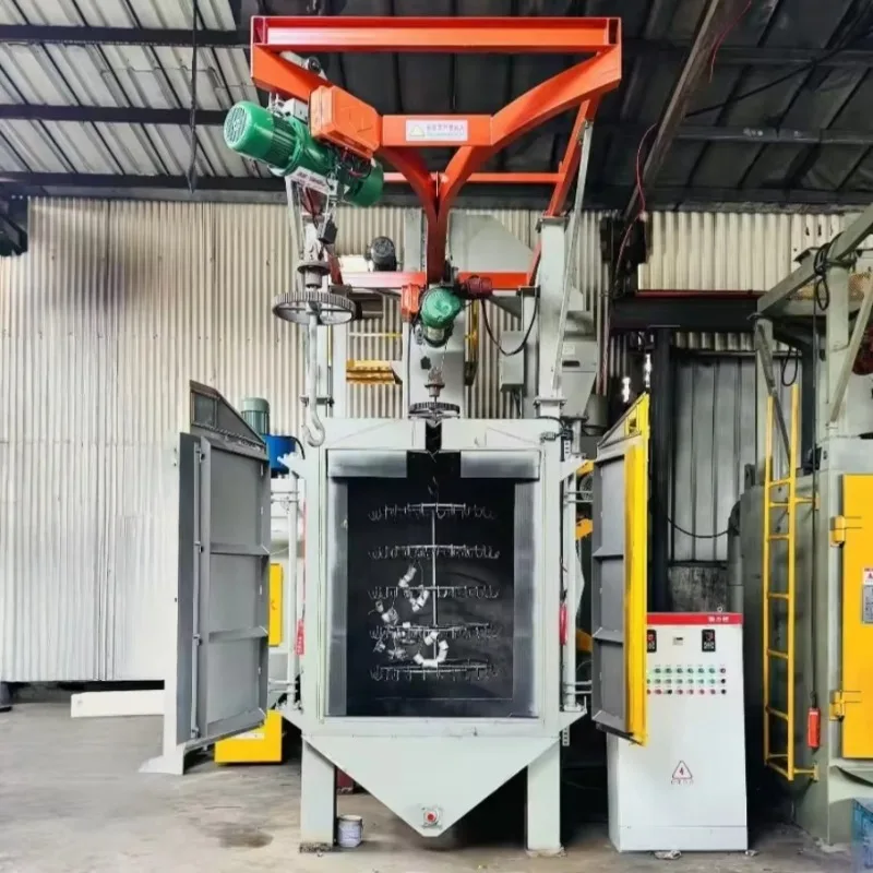 Cost-Effective Hook Hanger Type Shot Blasting Machine Budget-Friendly Shot Blaster for Sale with Reliable Performance