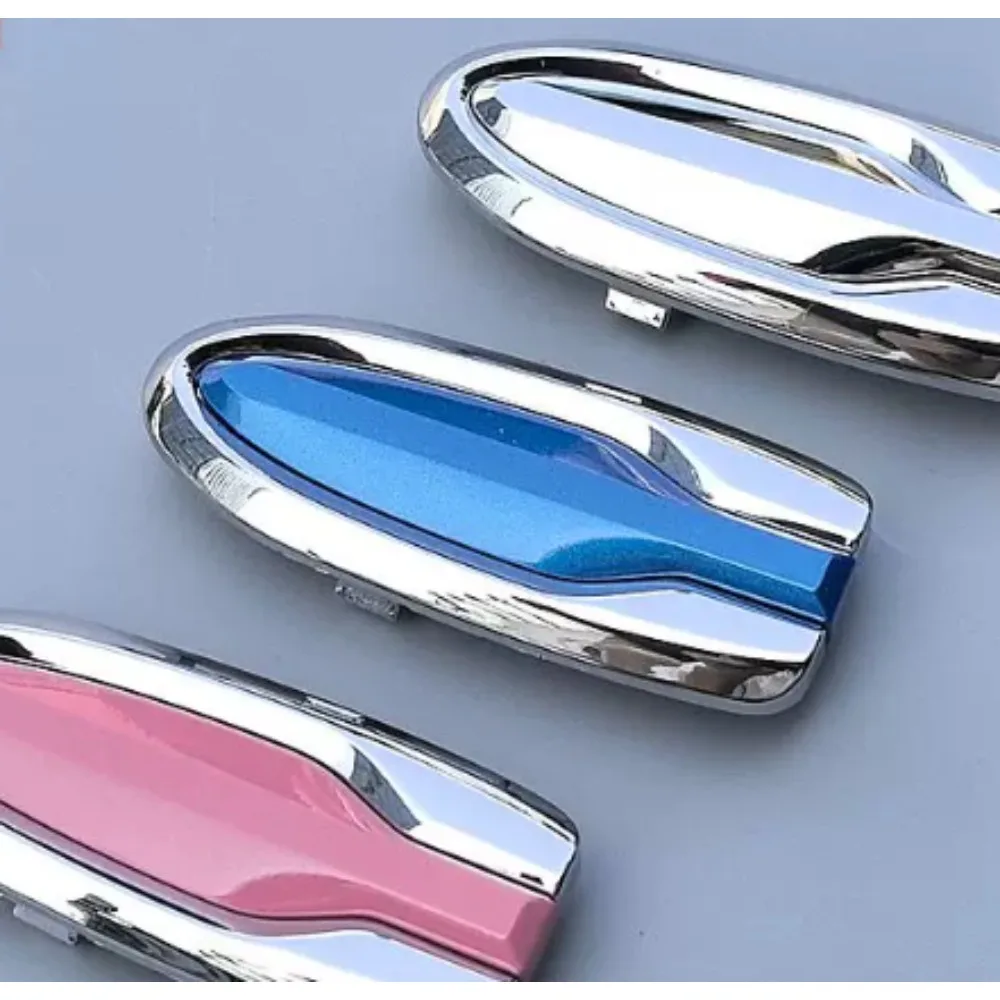 Side Fender Decorative Trim Cover Front Wing Ornament Molding For Chery Ant EQ1 New Energy Electric Vehicle Silver Blue Pink