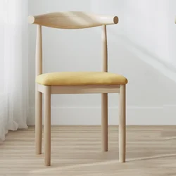 Taburete De madera, Sillas De comedor, silla De comedor moderna móvil, silla De relajación ergonómica para restaurante, Sillas decorativas De Madera, muebles De dormitorio