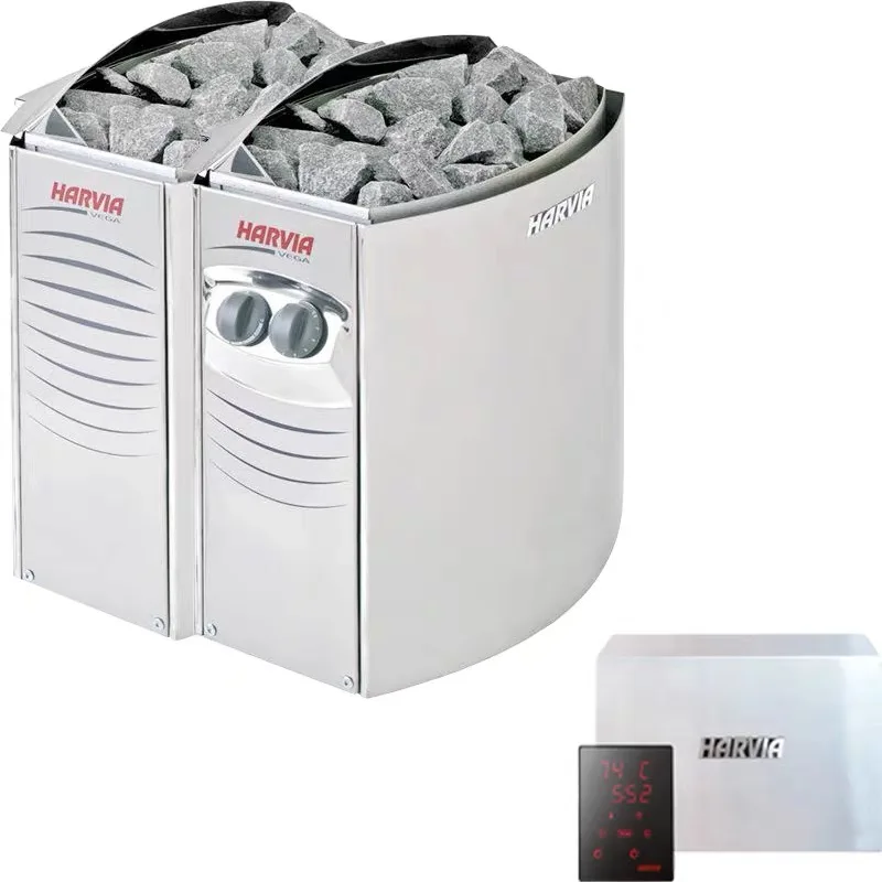 Original brand newHAR·VIA Ve·ga Stainless Steel External-Controller Steam Generator Sauna Room Heater