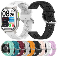 Replace Silicone Strap 22mm Smart Watch Band for Zeblaze Vibe 7/Pro/Lite/stratos 2 3/Btalk/GTR 3 Pro/Ares 3 Pro Bracelet Correa