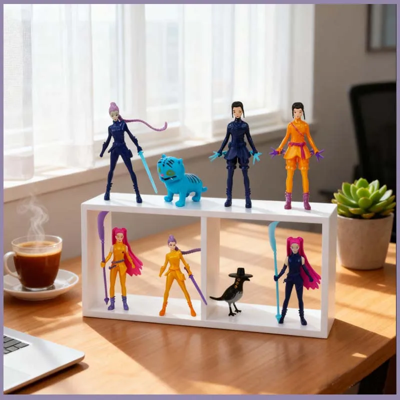

2026 K--pop Devil Hunter Family Action Doll Cartoon Model Doll Anime Toy, Suitable for Children's Birthday and Christmas Gifts