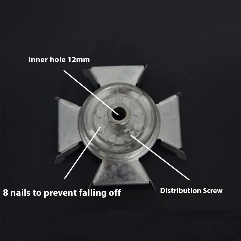 Washing Motor Pulley Motor Pulley Motor Fan Blade Wheel Thick Shaft12Shaft