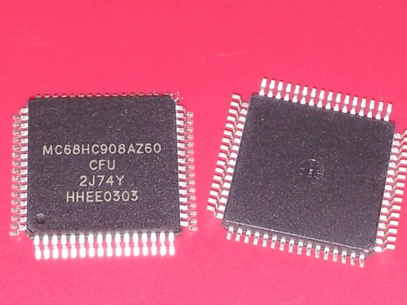 1PCS/LOT MC68HC908AZ60CFU 2J74Y MC68HC908AZ60 MC68HC908 QFP-64