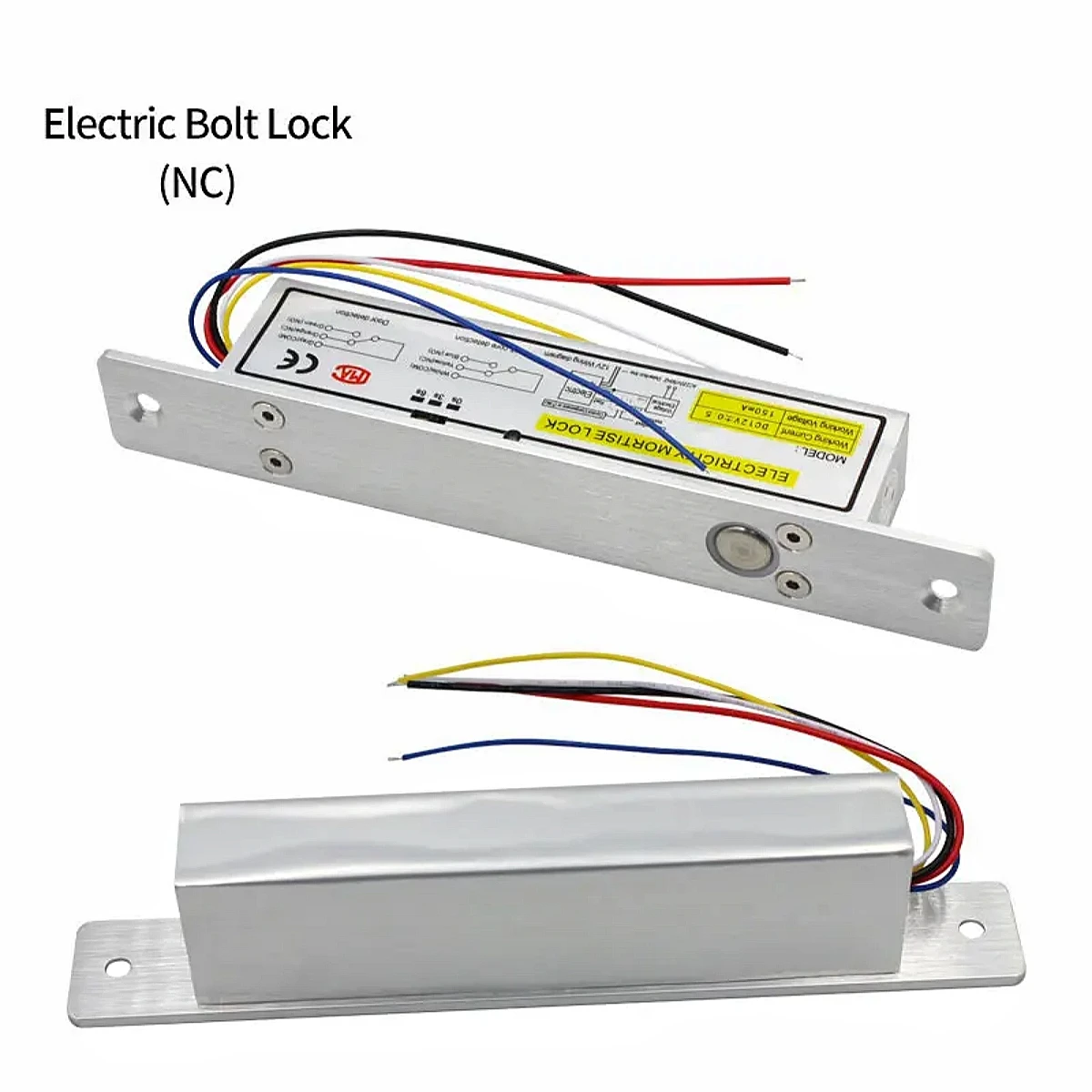 Electric Lock NC/NO Output Optional Time Delay Adjustment Secure Bolt Mortise Door Lock  Access Control Accessory