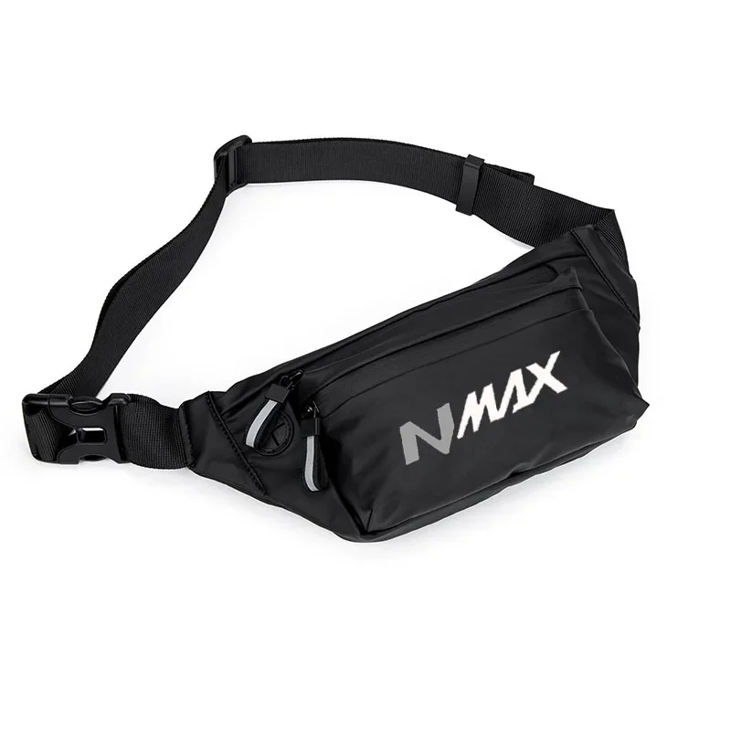 

For NMAX155 NMAX125 LOGO Men Waist Pack Belt Hip Bum Slant back bag Chest Bag Male Motorcycle Riding Antitheft Purse