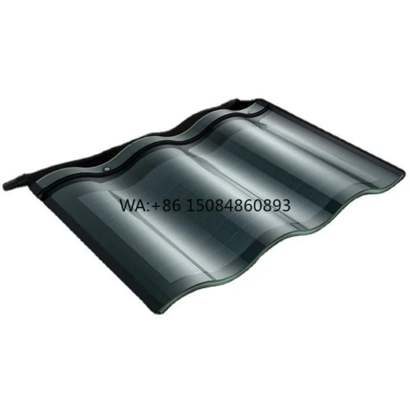 Solar Roof Tiles BIPV, 30W High Efficiency, Waterproof, Easy Installation for Home  Solar panel power generation