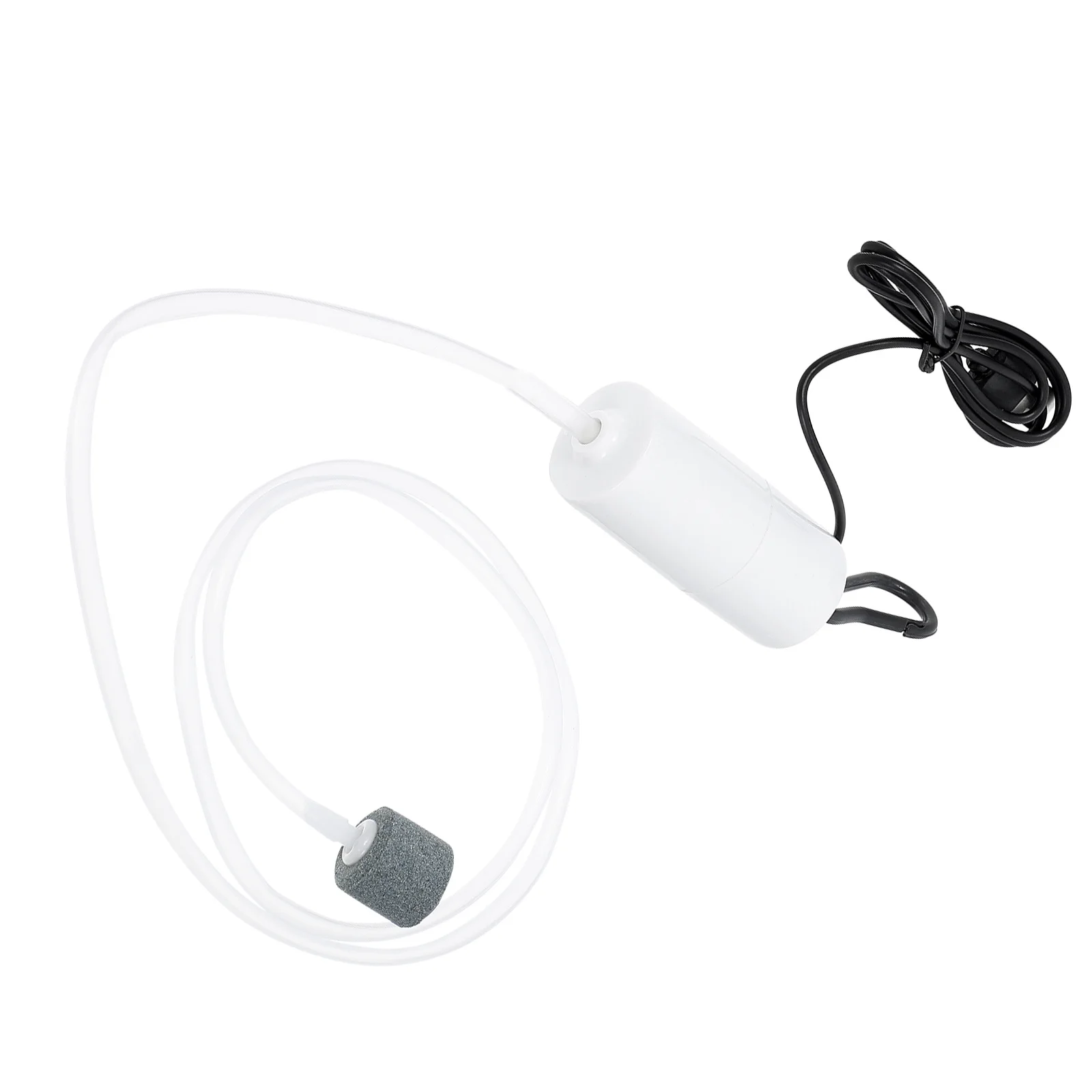 

1 set 1 Set Usb Aquarium Air Tank Oxygen Aerator Portable Plastic Pump For Home Fish Tanks Durable Lightweight Aerator Pump For