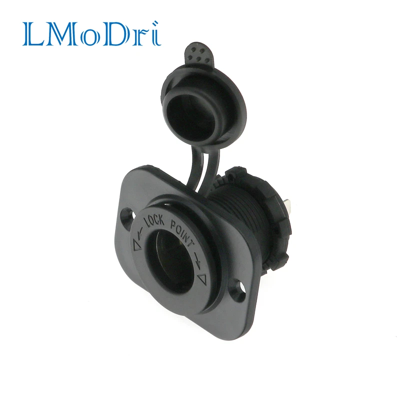 new universal Weatherproof Motorcycle ATV RV modification Accessory Lighter Socket 12 V Volt Power Outlet holder