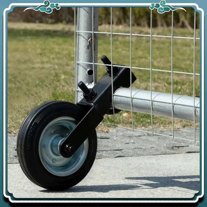 قسط 6 بوصة بوابة عجلة بوابة العجلات عدة الثقيلة بوابة مساعد عجلة بوابة دعم عجلة لسلسلة ربط سياج بوابة متأرجحة ، Durab #3
